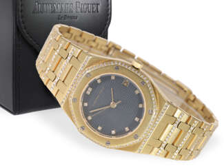 Armbanduhr: gesuchte vintage Audemars Piguet Royal Oak Ref. 4100BA, Serie B65901