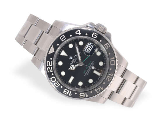 Armbanduhr: Rolex GMT Master II, Ref. 116710LN in Stahl, 2007 - фото 1