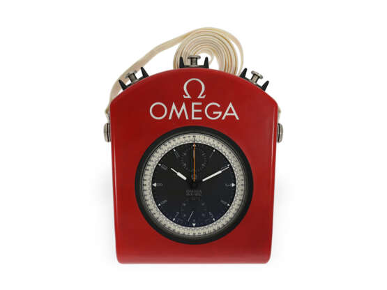 Taschenuhr: Split-Seconds Chronograph Omega Olympic 1964 in komplett originalem Zustand, new-old-stock - фото 6