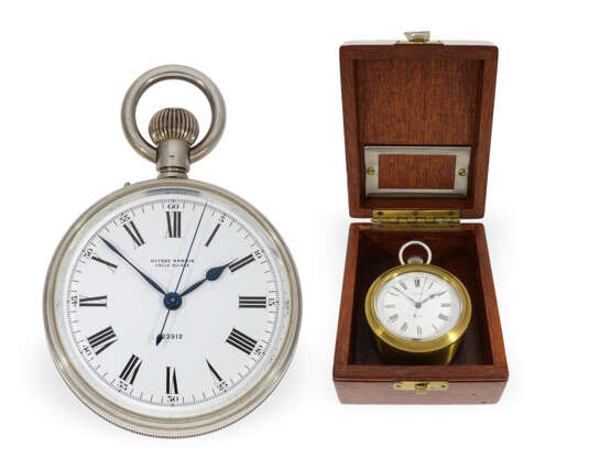 Chronometer: hochfeines Taschenchronometer/Beobachtungschronometer, Ulysse Nardin ca.1942 - photo 1
