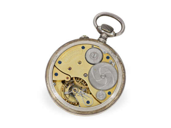 Taschenuhr: hervorragend erhaltenes Glashütter Beobachtungschronometer mit Originalbox, GUB 1940-1968 - Foto 2