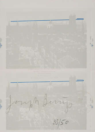 Joseph Beuys (1921 Krefeld - 1986 Düsseldorf). Eurasienstab über den Alpen - photo 1