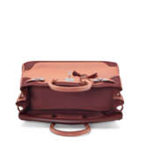 A LIMITED EDITION ROSY & ROUGE H SWIFT LEATHER GHILLIES BIRKIN 35 WITH PALLADIUM HARDWARE - photo 4