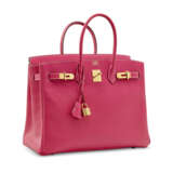 A ROSE TYRIEN EPSOM LEATHER BIRKIN 35 WITH GOLD HARDWARE - photo 2