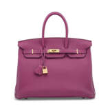 A TOSCA TOGO LEATHER BIRKIN 35 WITH GOLD HARDWARE - photo 1