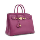 A TOSCA TOGO LEATHER BIRKIN 35 WITH GOLD HARDWARE - photo 2