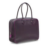 A RAISIN & CYCLAMEN EPSOM LEATHER PLUME 32 WITH PALLADIUM HARDWARE - фото 2