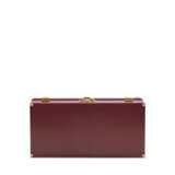 A ROUGE H CALF BOX LEATHER SAC MALETTE WITH GOLD HARDWARE - photo 6