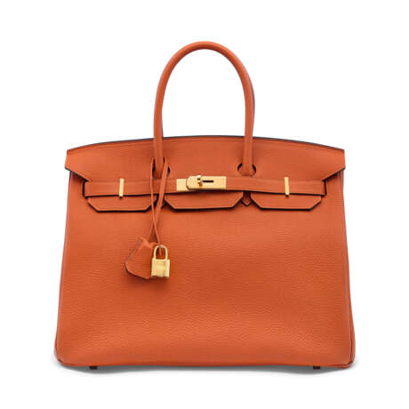 A CUIVRE TOGO LEATHER BIRKIN 35 WITH GOLD HARDWARE - photo 1