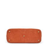 A ROSY VEAU DOBLIS & CHOCOLAT EVERGRAIN LEATHER BOLIDE 35 WITH GOLD HARDWARE - photo 4
