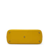 A JAUNE COURCHEVEL LEATHER BOLIDE 35 WITH GOLD HARDWARE - photo 4
