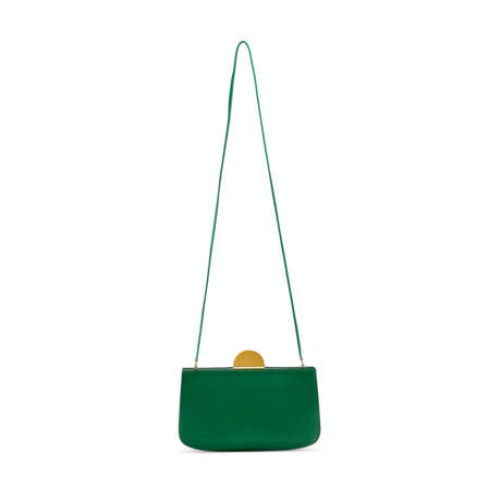 A VERT CLAIR & BLACK EPSOM LEATHER AND WHITE CHAMONIX LEATHER ROUTE SAC Á MALICE WITH GOLD HARDWARE - фото 3
