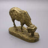 “Ancient statuette of bronze Sheep at pasture France 19th century by P. J. Mene (Pierre Jules Mene)” - photo 4