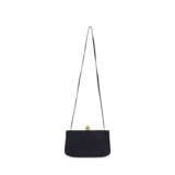 A GRIS FONCÉ & BLACK VEAU DOBLIS SEAL SAC Á MALICE WITH PALLADIUM HARDWARE - фото 3