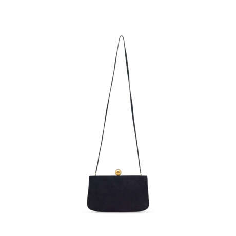 A GRIS FONCÉ & BLACK VEAU DOBLIS SEAL SAC Á MALICE WITH PALLADIUM HARDWARE - фото 3