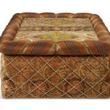 AN UPHOLSTERED OTTOMAN INCORPORATING KAITAG EMBROIDERY - photo 7
