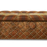 AN UPHOLSTERED OTTOMAN INCORPORATING KAITAG EMBROIDERY - photo 8