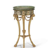 A GEORGE III GILTWOOD AND POLYCHROME-PAINTED GUERIDON - photo 3