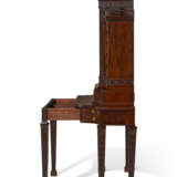 A GEORGE III MAHOGANY SECRETAIRE CABINET-ON-STAND, AFTER A DESIGN BY THOMAS CHIPPENDALE - photo 9