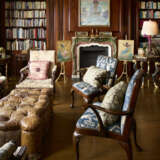 A PAIR OF GEORGE II MAHOGANY ARMCHAIRS - Foto 8