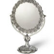AN OTTOMAN SILVER REPOUSS&#201; MIRROR AND ASSOCIATED VICTORIAN SILVER STAND - Auktionsarchiv