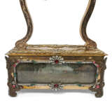 A GEORGE III PASTE-SET AND SILVER-MOUNTED ORMOLU DRESSING TABLE MIRROR WITH AUTOMATON AND MUSICAL MOVEMENT - photo 3