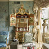A PAIR OF GEORGE III GILTWOOD ARMCHAIRS - Foto 10