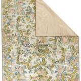 A CONTINENTAL EMBROIDERED COVERLET - photo 2