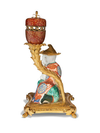 A FRENCH ORMOLU-MOUNTED CHINESE PORCELAIN AND LACQUER POTPOURRI - photo 4