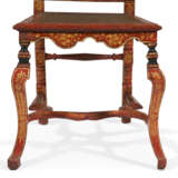 A PAIR OF QUEEN ANNE SCARLET AND GILT-JAPANNED SIDE CHAIRS - photo 9