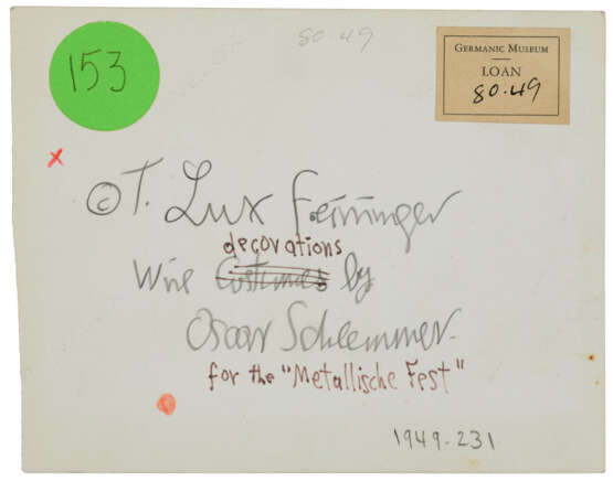 T. Lux Feininger (1910-2011) - Foto 3