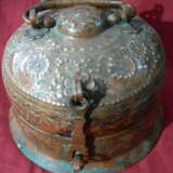 Boîte à Chapati en cuivre Медь Népal Непал milieu XXème г. - фото 4