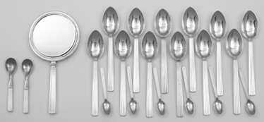 12 Georg Jensen-Suppenlöffel