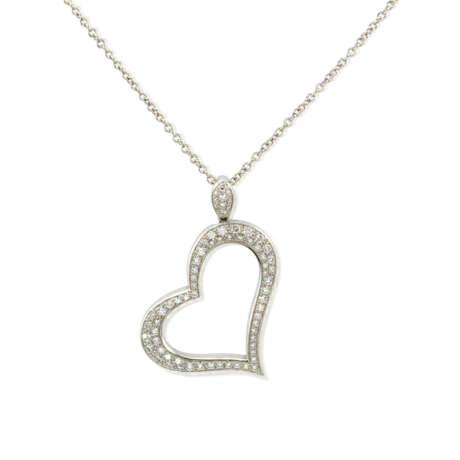 NO RESERVE - PIAGET DIAMOND 'POSSESSION' RING AND 'HEART' PENDENT NECKLACE - photo 5