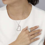 NO RESERVE - PIAGET DIAMOND 'POSSESSION' RING AND 'HEART' PENDENT NECKLACE - photo 8