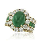 NO RESERVE - ADLER EMERALD AND DIAMOND RING - Foto 1
