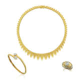 GROUP OF GOLD AND DIAMOND JEWELLERY - photo 1