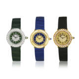 NO RESERVE - BREGUET SET OF THREE DIAMOND AND GOLD WRISTWATCHES - Foto 1