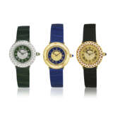 NO RESERVE - BREGUET SET OF THREE DIAMOND AND GOLD WRISTWATCHES - фото 1