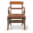 A REGENCY MAHOGANY METAMORPHIC LIBRARY CHAIR - Auction prices