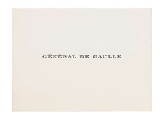 DE GAULLE, Charles (1890-1970) - фото 3