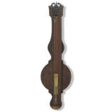 A REGENCY MAHOGANY BAROMETER - Foto 3