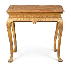 A GEORGE I GILT-GESSO SIDE TABLE