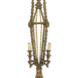 A SET OF FOUR NORTH ITALIAN GILT-COMPOSITION TWO-BRANCH WALL-LIGHTS - photo 2