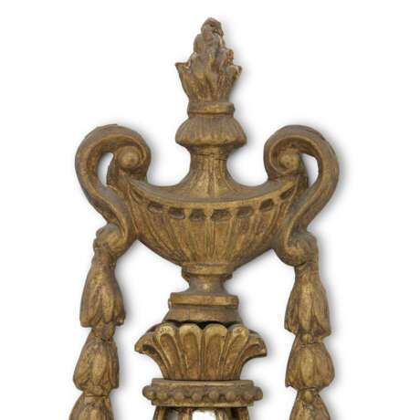 A SET OF FOUR NORTH ITALIAN GILT-COMPOSITION TWO-BRANCH WALL-LIGHTS - фото 7