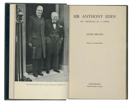 EDEN, Robert Anthony, 1st Earl of Avon (1897-1977) - photo 2