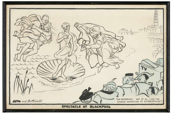 TWO POLITICAL CARTOONS OF ANTHONY EDEN - Foto 3