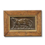 A FRENCH BRONZE RELIEF PLAQUE OF `LE LEOPARD` - Foto 1