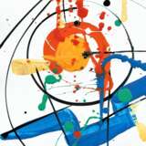 НА АЭРОПЛАНЕ Aquarellpapier Acrylfarbe Abstrakte Kunst фантазийная композиция Russland 2021 - Foto 3