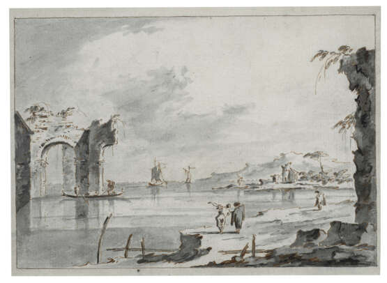 GIACOMO GUARDI (VENICE 1764-1835) - Foto 2